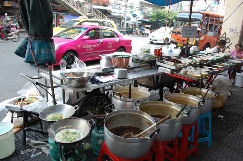 Streetfood Bangkokban